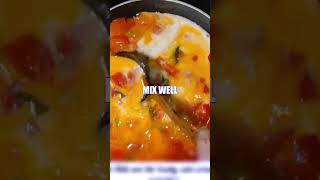 Quick and Easy Tomato Curry with Creamy Coconut Milk - 60 Second Recipe #shorts #shortvideo