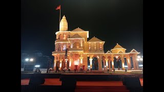 डोंबिवली जीमखाना येथे राम मंदिराची प्रतिकृती