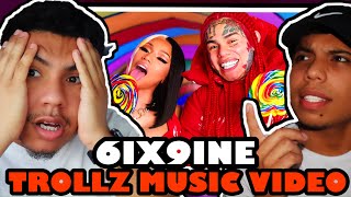 ANOTHER HIT? - 6IX9INE NICKI MINAJ “TROLLZ” MUSIC VIDEO REACTION