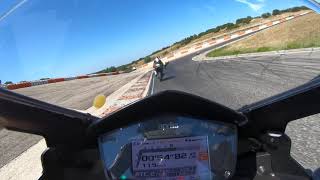 Aprilia RS 660 x Kawasaki ZX10R / battle at track days