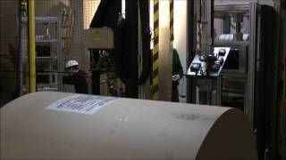 MECTEC - Labelling paper rolls with A3 size label