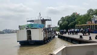 Ferry Ride from fairlie to howrah place.Ferry ride in kolkata.Ferry Ride in 6 rupees.