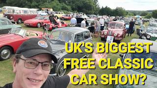 Biggest Free UK Classic Car Show? Camerton 2024