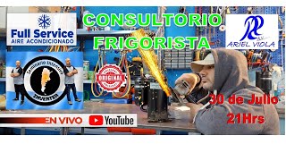 Falla En Motor Inverter  En Vivo Consultorio Frigorista