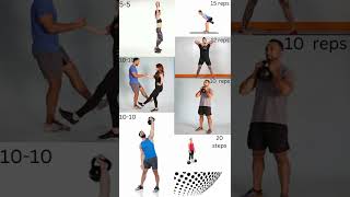 Dynamic Kettlebell Exercises || Ideal Workout For Fighters || #shorts