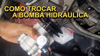 Como trocar a bomba de direção Hidráulica do carro # H100, HR, L200, L300, Pajero