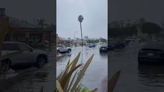 When its raining in San Diego #california #flooding #sandiegoflood #sd #raining