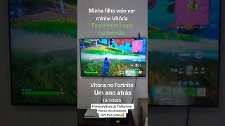 Minha primeira vitória no Fortnite #Fortnite #jogofortnite #jogando