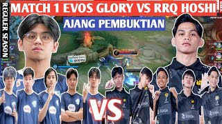 [ FULL MATCH ] EVOS GLORY VS RRQ HOSHI MATCH 1 | MPL ID S13 - WEEK 3 DAY 2 #weownthis #rrq