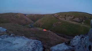 A sunset Timelapse from Winnats Pass