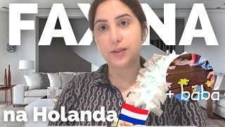 UM DIA DE TRABALHO COMIGO | FAXINEIRA E BABÁ NA HOLANDA 🇳🇱🧼👶🏻