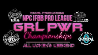 IFBB Pro GRL PWR Top 5 Bikini Pro Recap