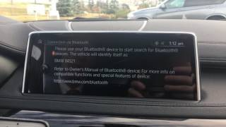 How To: Pair your phone via Bluetooth with BMW iDrive 5.0