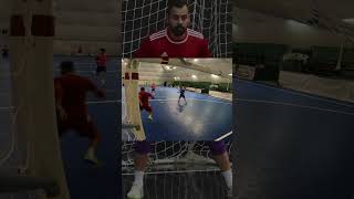 What a spectacular save I made - Professional Futsal Goalkeeper #futsal #gk #goalkeeper