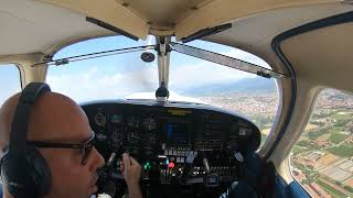 First take off from LIME28 with pa28 IKILE