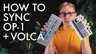 How To Sync a Teenage Engineering OP-1 with a Korg Volca | Tutorial Time!