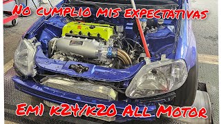 No el mejor dia de Dyno Civic Si EM1 K24/k20