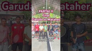 Pertandingan Sengit! Garuda Kerinci vs Mataher Tennis Club Jambi | Skor Imbang 1-1 #tennis #lfl