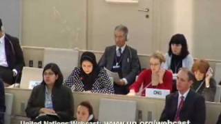 Malak Hamdan on Torture in Iraq at the UN HR Council