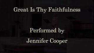 Great Is Thy Faithfulness (live)