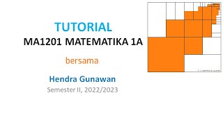 Tutorial Daring MA1201 Sem II 2022/2023