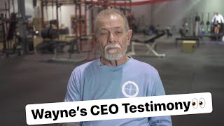 Wayne's CEO Fitness Experience