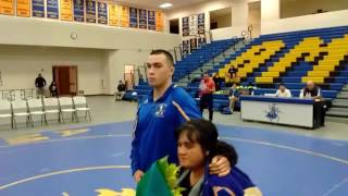 Bishop Amat Wrestling Senior Night 2017