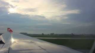 Wet Runway | Airbus A330 Lion Air landing Kuala Namu