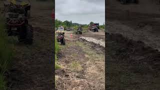 Winning run from a short bounty course race a couple months ago. #atv #mud #sendit