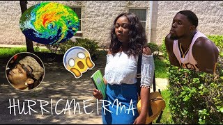 COLLEGE VLOG #13| EVACUATION, HURRICANE IRMA, AFTERMATH, FAMILY TIME