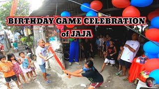 BIRTHDAY GAME CELEBRATION of JAJA