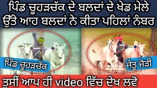 Chuhar Chak Ox Races ।। Winner Pair ।। ਜੇਤੂ ਜੋੜੀ ਪਿੰਡ ਚੂਹੜਚੱਕ ।। Bullcart Races ।। Pendu Culture ।।