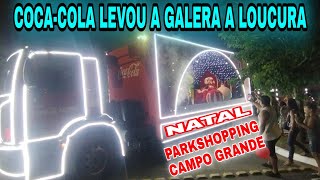 LOTADO! Parkshopping Campo Grande junto com a Coca-Cola levou a galera a Loucura. Natal chegou!