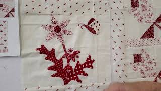 My Redwork Garden Tutorial-Block 12