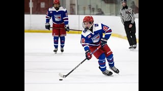 Ben Austin #16 (2007) U18AAA Oakville Rangers 2023-24 Highlights