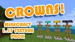 More Crowns Texture Pack! | Minecraft 1.17+ Resource Pack