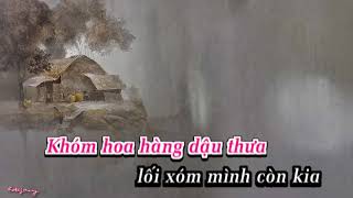 Ngoại ô buồn Karaoke  Beat NỮ