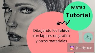 Tutorial: cómo dibujar rostro con lápices| 3era Parte