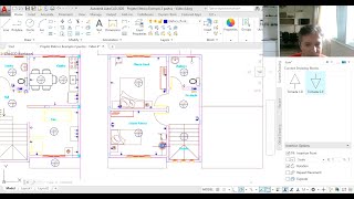 6 - Exemplo projeto elétrico - Inserindo as tomadas do pavimento SUPERIOR