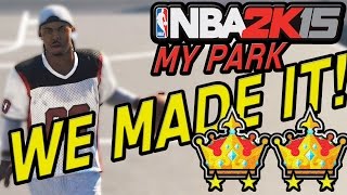 NBA 2K15 My Park  - WE GOT IT BOY! LEGEND 2