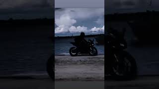 yamaha r15 v3 Indonesia dark night adshion best look in River side #trending #shorts #youtubeshorts