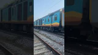 Double Diesel Engine Locomotive Super fast Express#viral #indianrailways #shortvideo #train