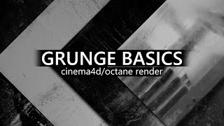 Grunge basics (потертости, ржавчина, пыль) в Cinema4D/Octane Render