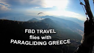 FBD TRAVEL fly with Paragliding Greece  June 17th 2022 at Kitheronas