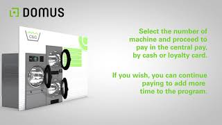 Tumble Dryers Coin OP Laundry Clean&Go | Central Pay | www.domuslaundry.com