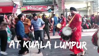 #Best Dhol live performance at KL #sound of Dhol #the beat review of love performance