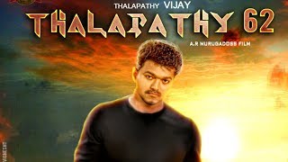 Thalapathy 62 First Look Marana Mass Title Today  Vijay Murugadoss AR Rahman