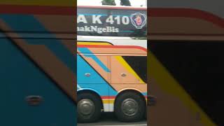 Bis tingkat ROSALIA INDAH  berangkat menuju kota solo #videoshort #bismaniacommunity #fypyoutube