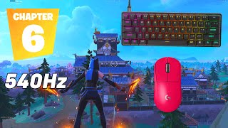 SteelSeries Apex Pro Mini ASMR 😴 Solo Gameplay 🏆 Satisfying Keyboard Fortnite 360 FPS 4K