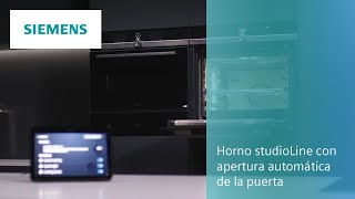 Horno studioLine con Apertura Automática de la Puerta | SIEMENS